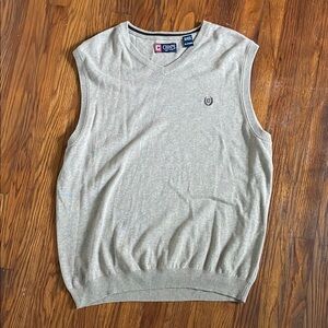Chaps Men's Tan Sweater Vest